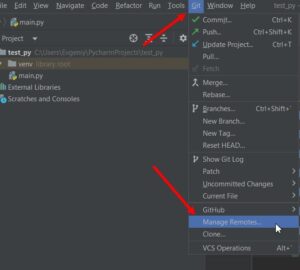 Как выложить проект на github из pycharm