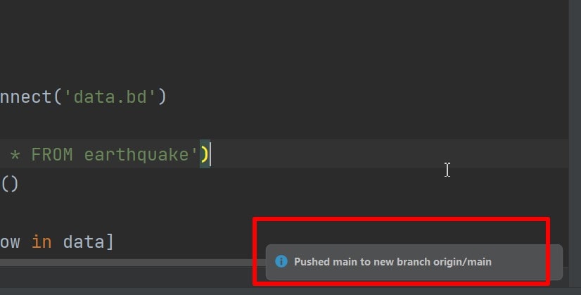 Pycharm обновить проект с github